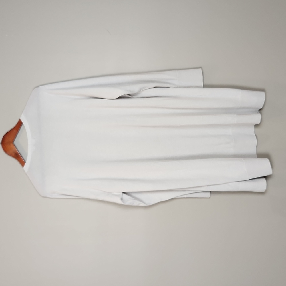 Universal Standard Light Gray Wool Blend Longline… - image 3